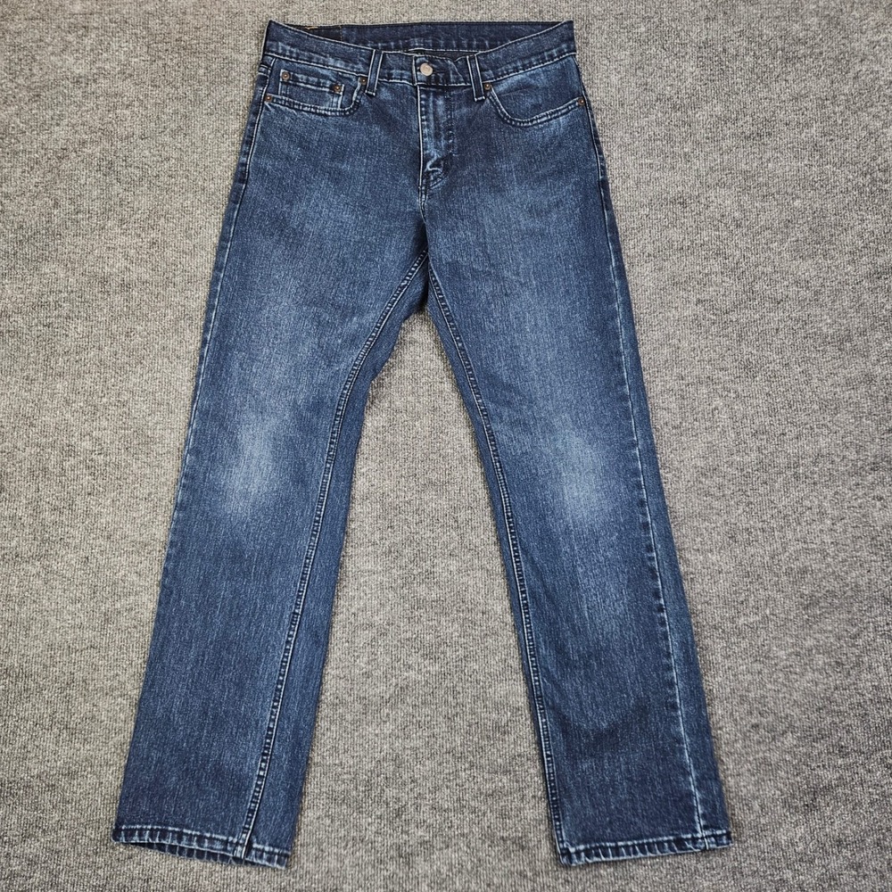 Levis 559 Jeans Men's 30(32)x32‎ Relaxed Fit Straight Leg Dark Wash Blue Stretch